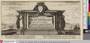 LES LIEVX LES PLVS REMARQVABLES DE PARIS ET DES ENVIRONS