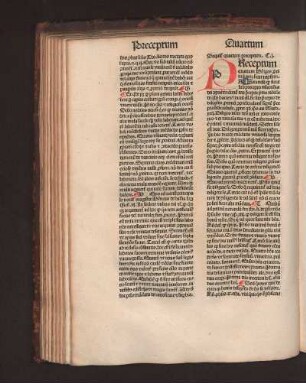 Preceptum Quartum