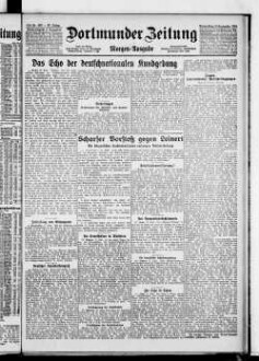 Dortmunder Zeitung. 1874-1939