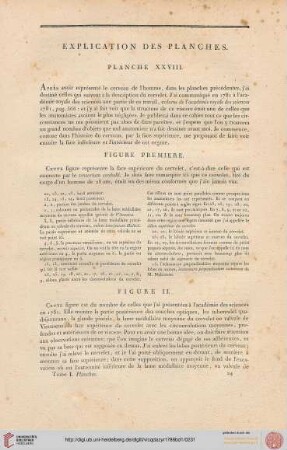 Explication des planches