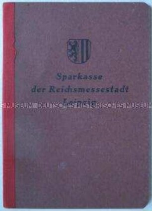Sparbuch der Sparkasse Leipzig
