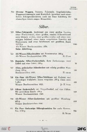 Silber (Nr. 323-455)