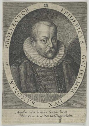 Bildnis des Fridericvs Gvlielmvs Saxoniae