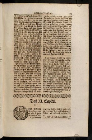 159-175, Das XI. Capitel