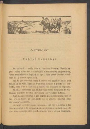 Capítulo CVI - Varias partidas