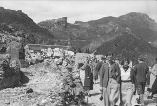 Ruine : Ruinenstätte nahe der Stadt Taormina.