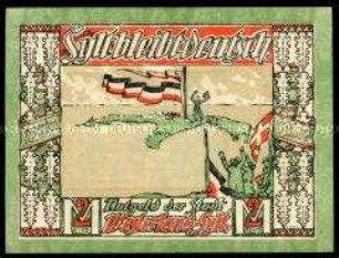 Westerland, Notgeld 2 Mark (Serienschein)