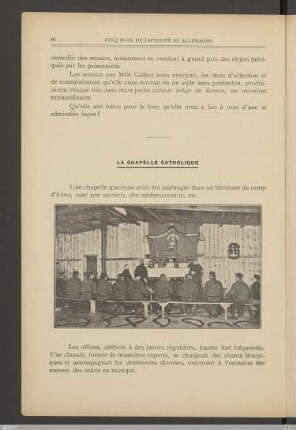 La chapelle catholique
