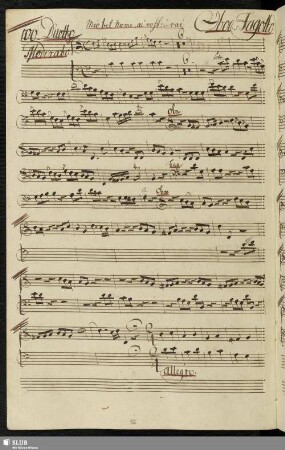 100. Duetto: Mio bel Nume / Rutini, G.M.