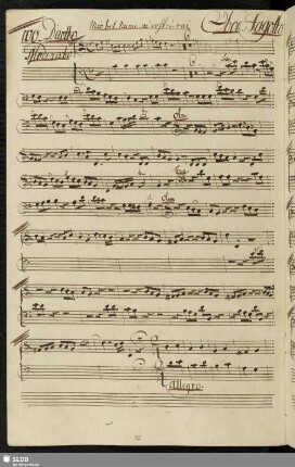 100. Duetto: Mio bel Nume / Rutini, G.M.