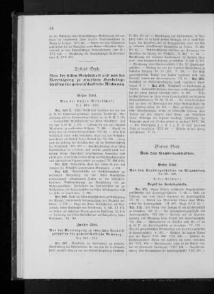 Viertes Buch. Von den Handelsgeschäften.