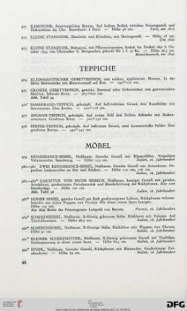 Teppiche (Nr. 974-978)