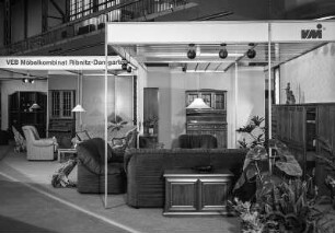 Ausstellungsfläche des VEB Möbelkombinat Ribnitz-Damgarten