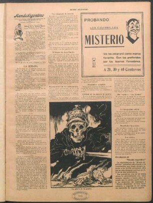 Circulación de "Mundo Argentino"