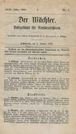 5. Januar-31. December = Nr. 1-103