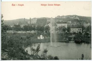 Aue. Königin Carola - Anlagen