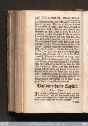 Das vierzehende Capitel.