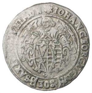 Fundmünze, Kippertaler zu 30 Groschen, Engelgroschen (Schreckenberger), 1621 - 1622