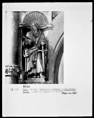 Grabmal des Dompropstes Georg von Schönenburg, Bischof von Worms: Der Apostel Paulus