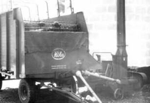 Automatikwagen mit Zapfwellendurchtrieb zum Fördergebläse