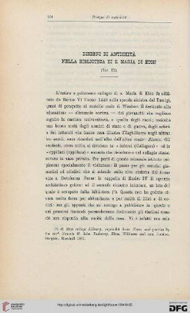 22: Disegni di antichità nella biblioteca di S. Maria di Eton