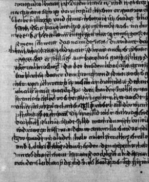 Blatt 95r mit Text und Wasserzeichen (Ausschnitt)