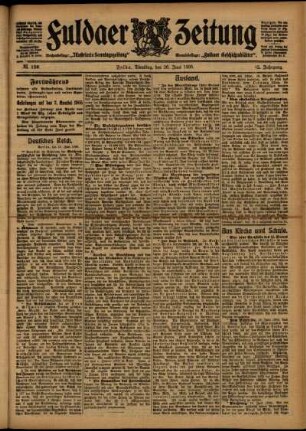 Ausgabe vom Dienstag, den 20. Juni 1905.