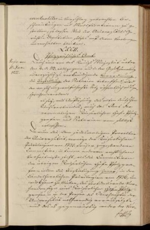 Verweis auf die Ungültigkeit der aus den kaiserlichen Privilegien begründeten Rechte des Pfalzgrafenamts der Prorektoren.