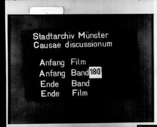 Discussio Johanning und zum Dale