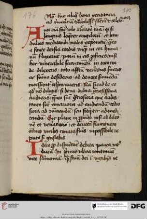 Johannes Brunsvicensis, Meditatio super missam