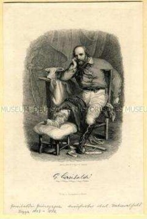 Porträt Giuseppe Garibaldi