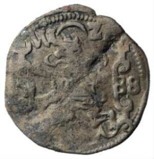 Fundmünze, 4 Heller, 1588