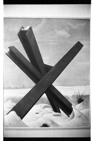 Kleinbildnegativ: Ausstellung von Jürgen Waller, 1974
