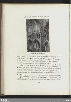Interior of Lincoln Cathedral