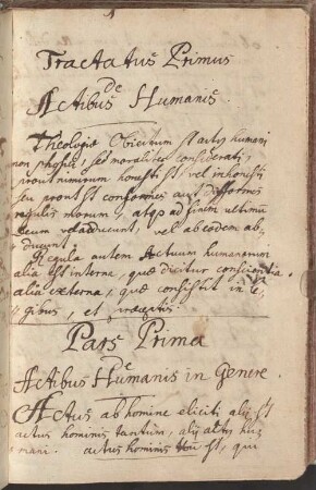 Compendium theologiae moralis - ad usum studiosorum Ambergae 1774 - Provinzialbibliothek Amberg Ms. 33