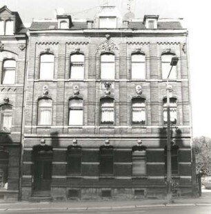 Reichenbach (Vogtland), Fedor-Flinzer-Straße 3. Wohnhaus (um 1900). Straßenfront