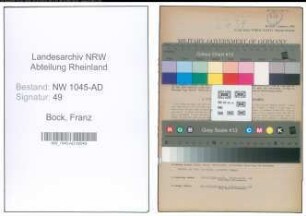 Entnazifizierung Franz Bock , geb. 27.02.1897 (Angestellter)