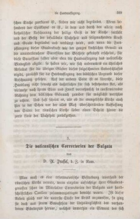369-374 Die vaticanischen Correctorien der Vulgata