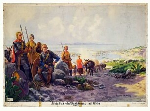 König Geiserichs Vandalenzug nach Afrika 429 n.d.Ztr.