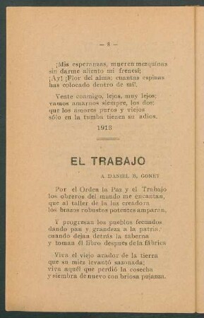 El trabajo