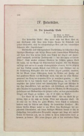 IV. Naturbilder