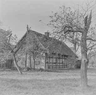 Gehöft : Bauernhaus in Fachwerkbauweise