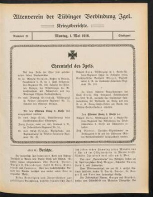 1-12, Nr. 21, 01.05.1916
