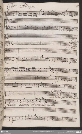 Coro: All'armi al cimento