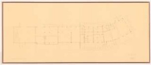 Staatliches Nicolaus-Cusanus-Gymnasium, Bonn-Bad Godesberg: Schulgebäude, Block 4: Grundriss Kellergeschoss 1:100