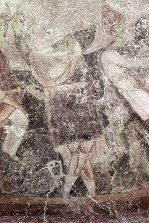 Die "kontinuierenden" Magier: Reise nach Bethlehem, Huldigung der Muttergottes und des Jesuskindes, Erscheinung des Engels