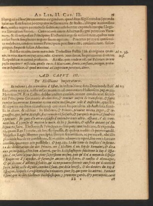 Ad Caput III. De Electione Imperatoris.