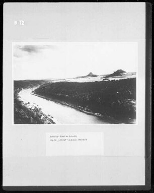 Das Elbtal bei Schmilka