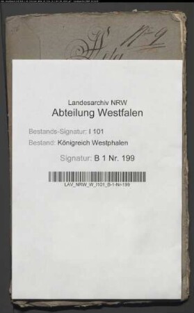 Chausseemäßige Instandsetzung der Bremer Poststraße im Distrikt Höxter