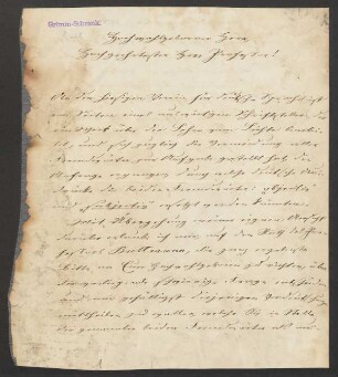 Brief an Jacob Grimm und Wilhelm Grimm : 14.04.1830-10.04.1844